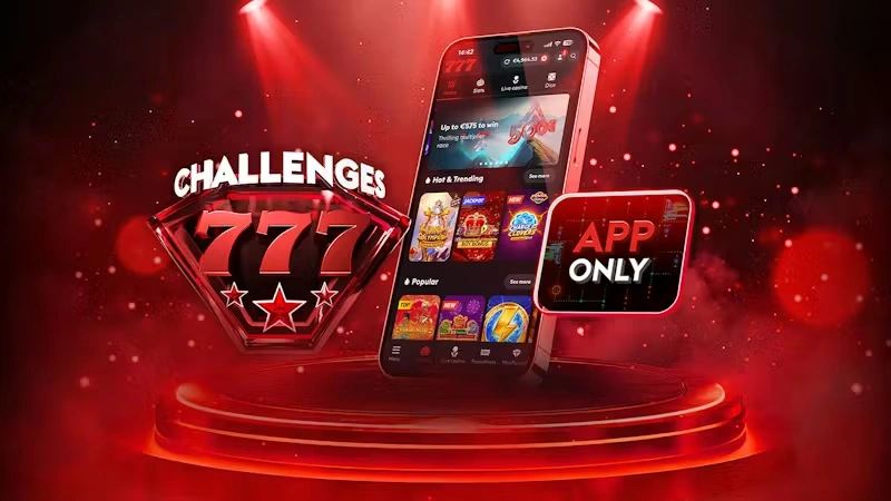 Captura de la App de Casino777